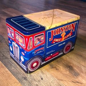 Rare Johnston Flour Tin Collectible